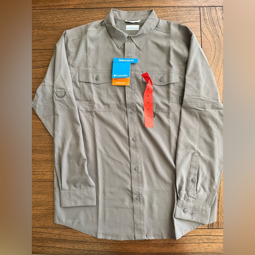 COPY - NWT Columbia Men's Casual Button Down Shirts - Gray